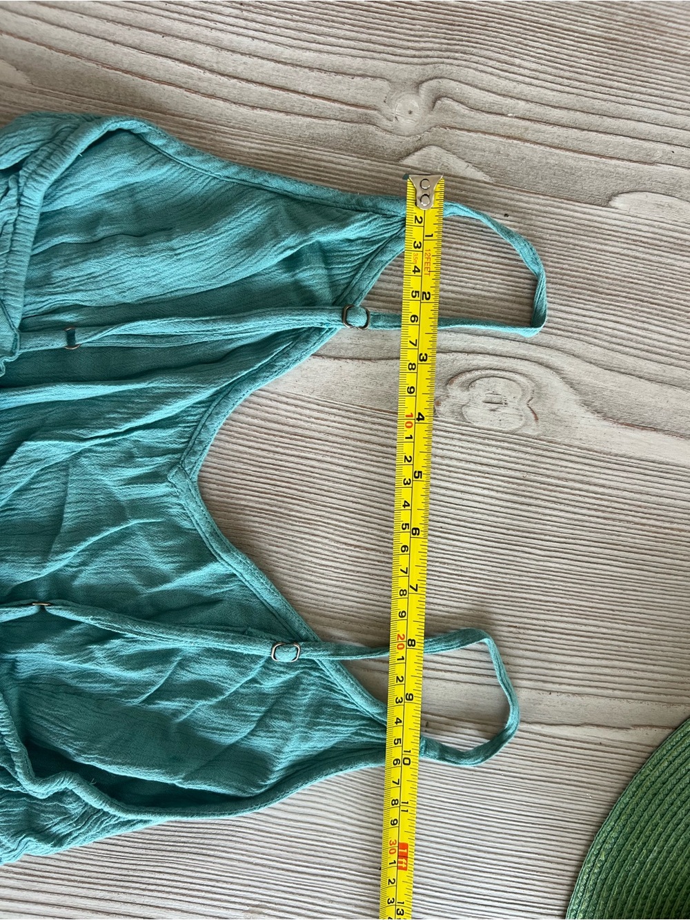 O'Neill Green Spaghetti-Strap Camisole Top - Picture 12 of 13